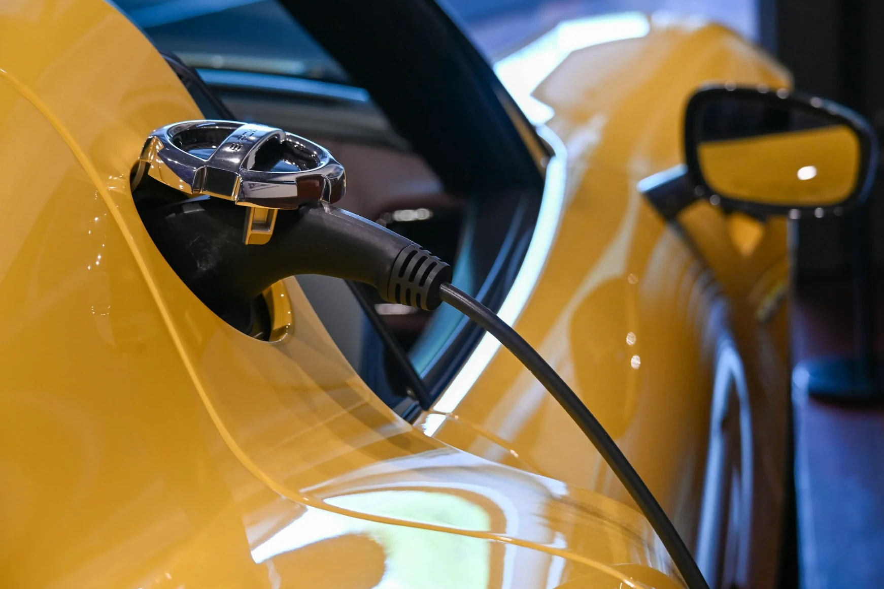 Coche eléctrico en Talleres JJ
