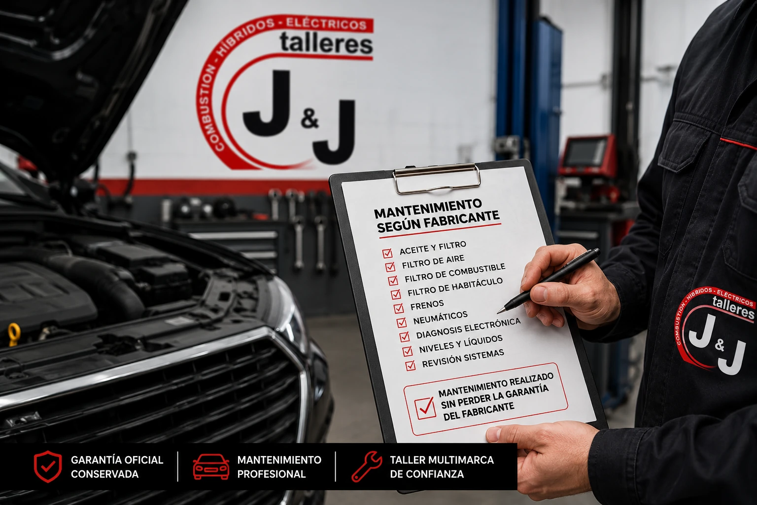 garantía coche taller multimarca